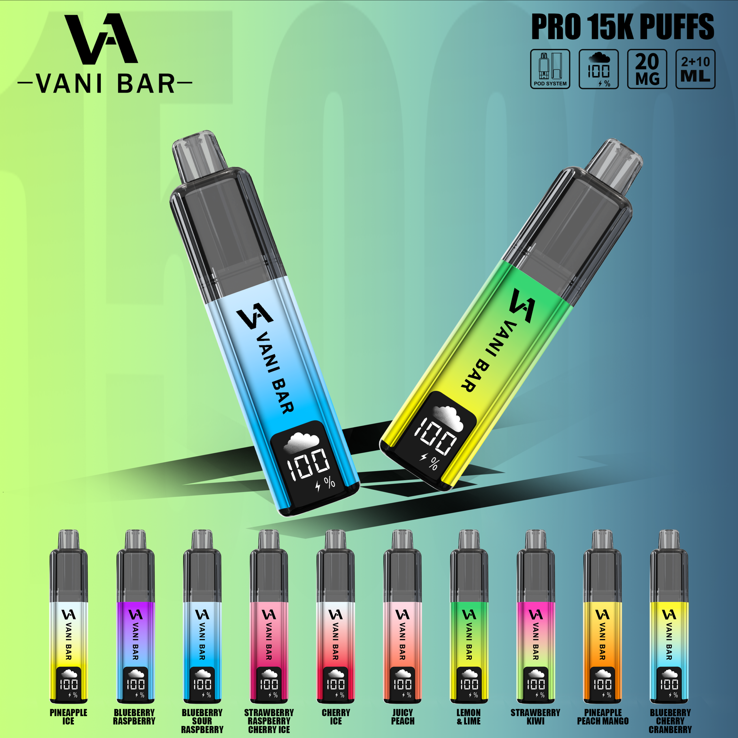 700 VANI BAR Pro 15k Puffs - Image 1